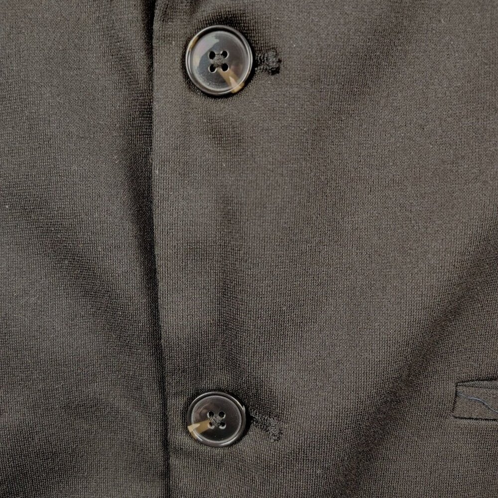 Zara Black Comfort Jacket Blazer Womens Large - Picture 5 of 11
